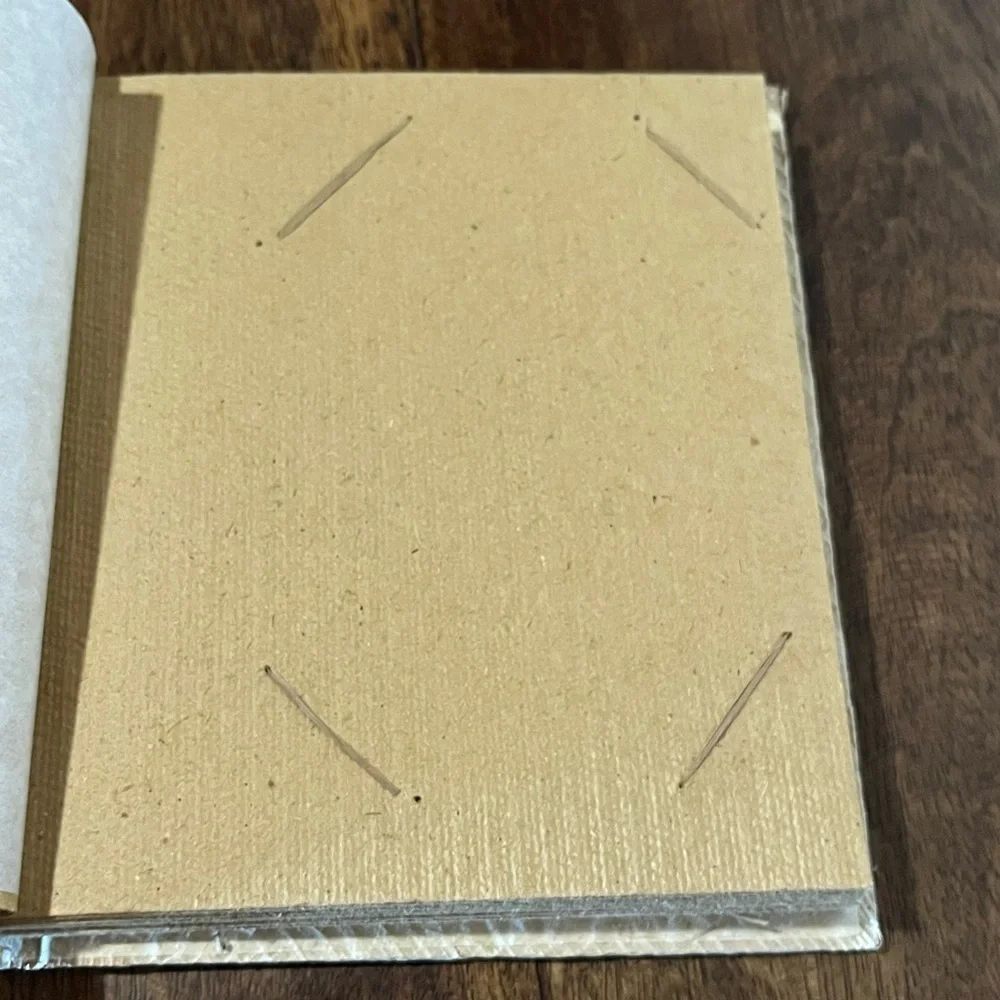 NEW Rustic Organic Handmade Natural Materials Photo Album Fits 20 4x6